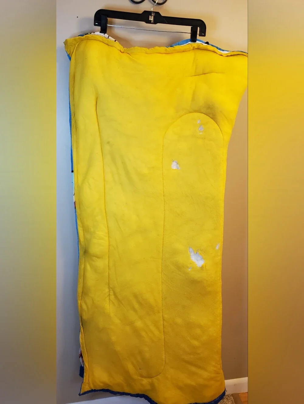 Vintage 1990 Nickelodeon Coleman Kids Sleeping Bag 90s Nick Cartoon Zip